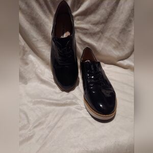 Steve Madden WILDAA Women's platform Oxford Black/White Shoes